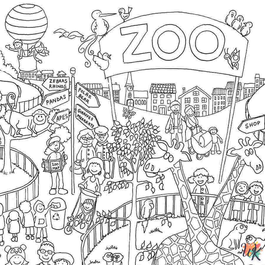 Coloriage Zoo 20