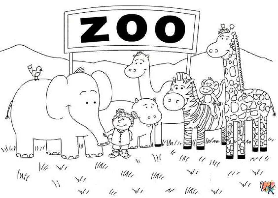 Coloriage Zoo 21