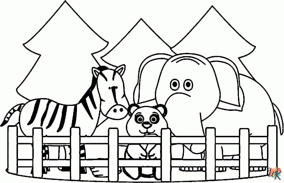 Coloriage Zoo 24