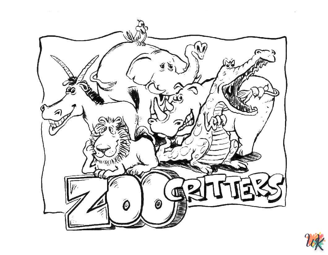Coloriage Zoo 25
