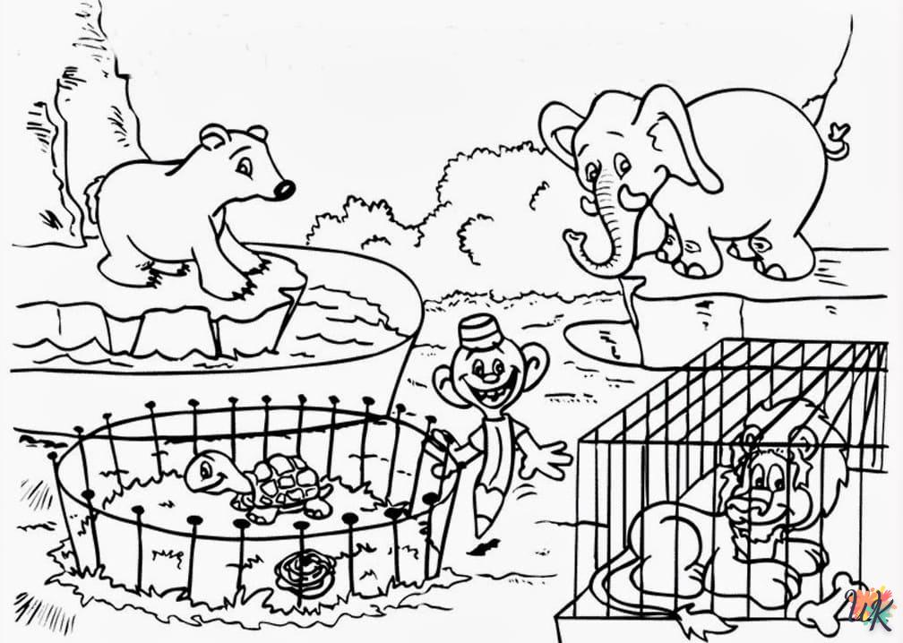 Coloriage Zoo 26