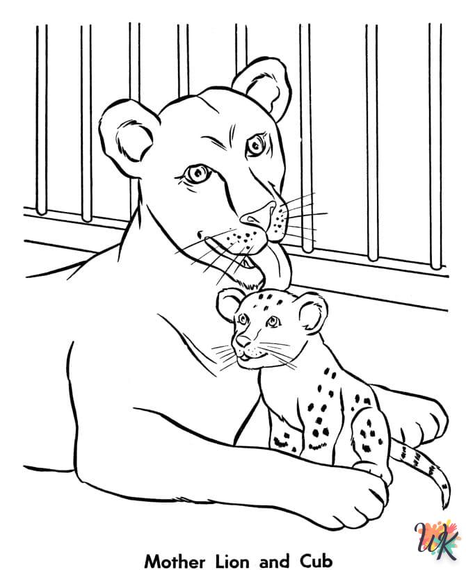 Coloriage Zoo 28