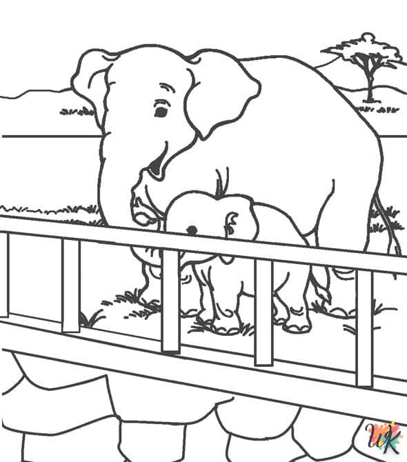 Coloriage Zoo 29