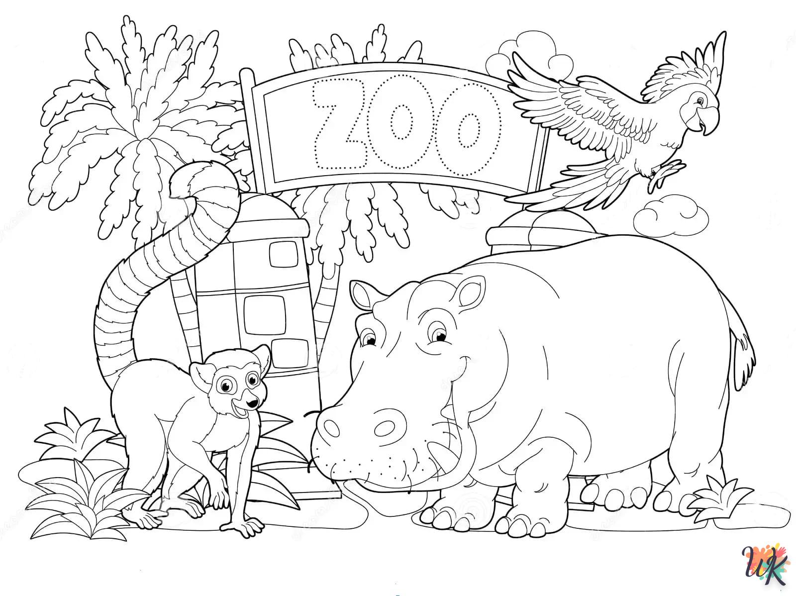 Coloriage Zoo 30
