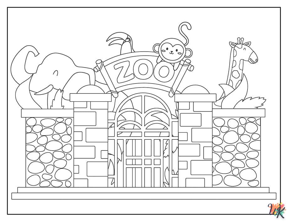 Coloriage Zoo 31