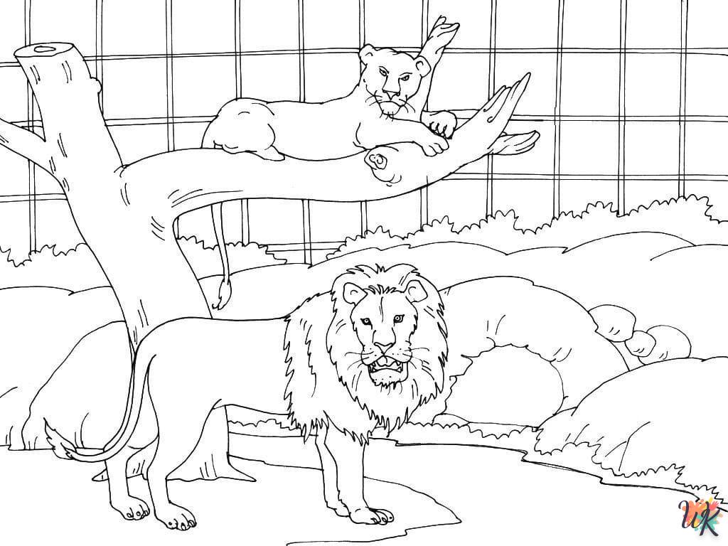 Coloriage Zoo 32