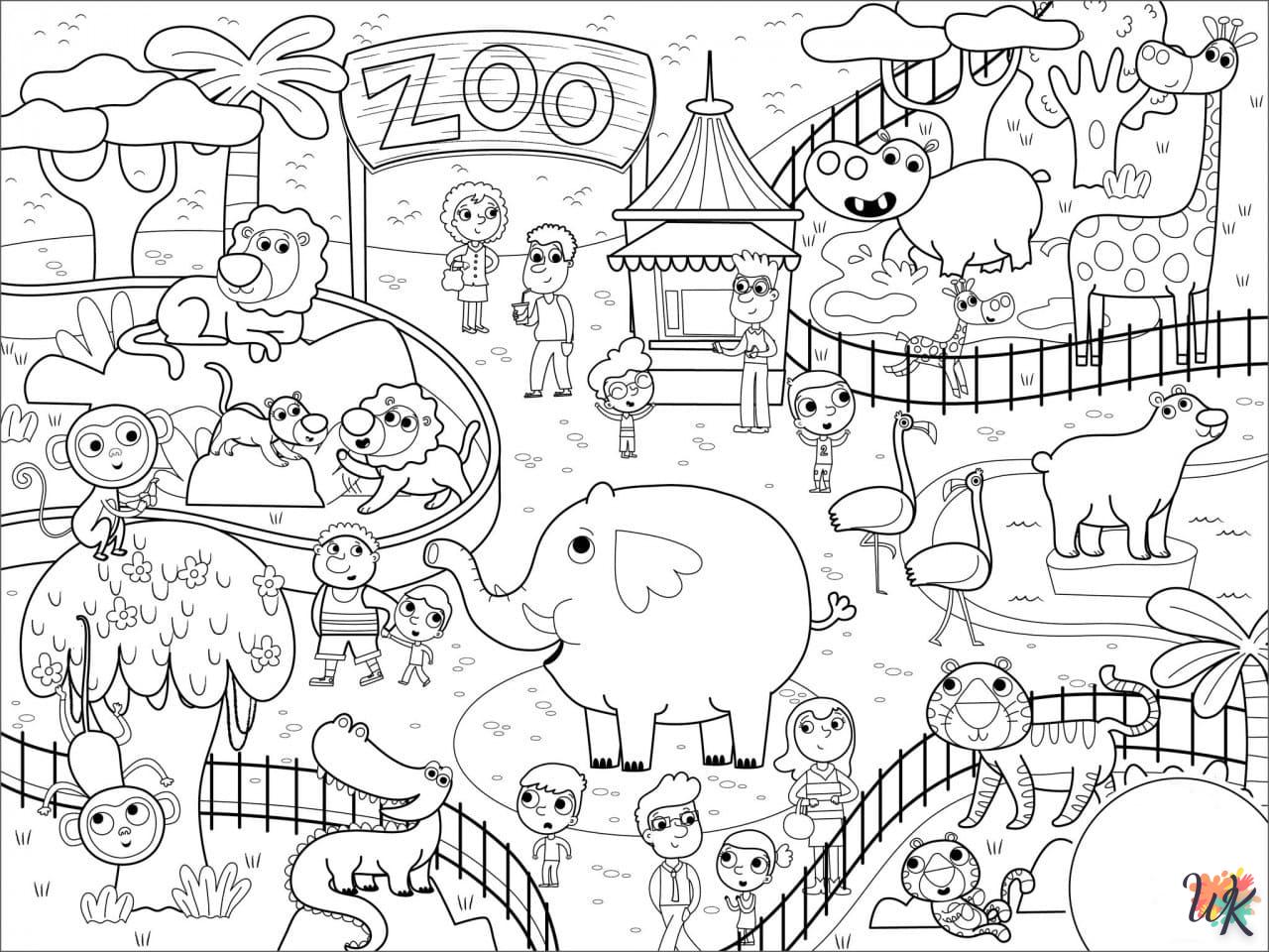 Coloriage Zoo 33