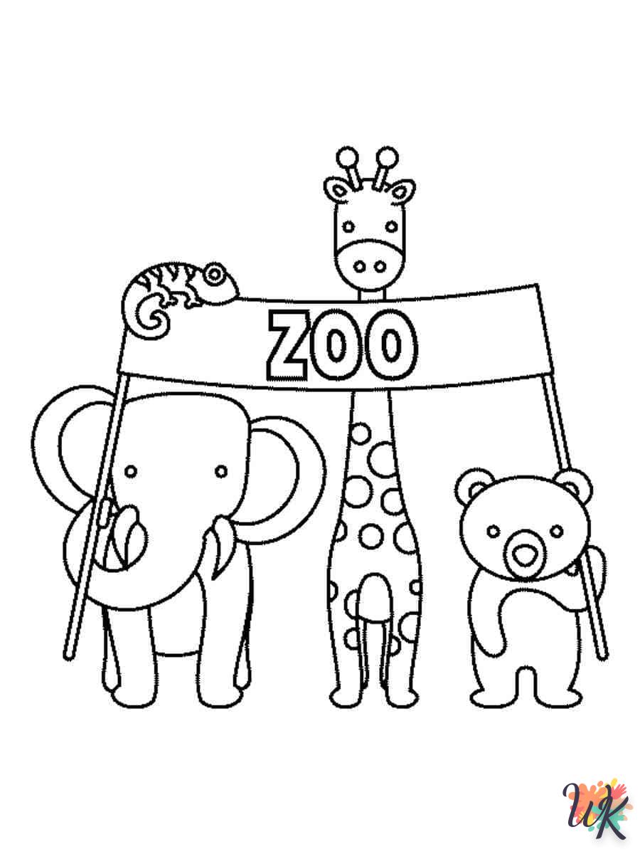 Coloriage Zoo 35