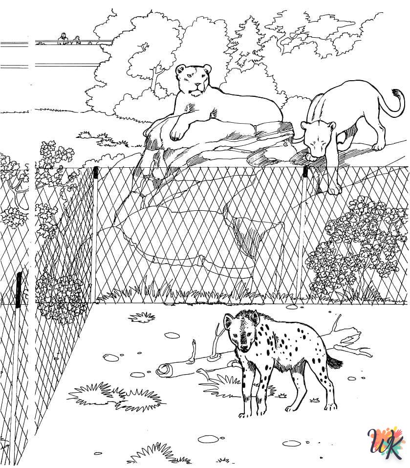 Coloriage Zoo 36