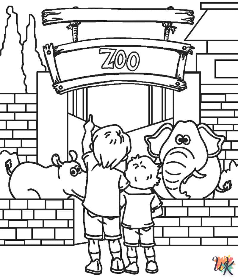 Coloriage Zoo 38