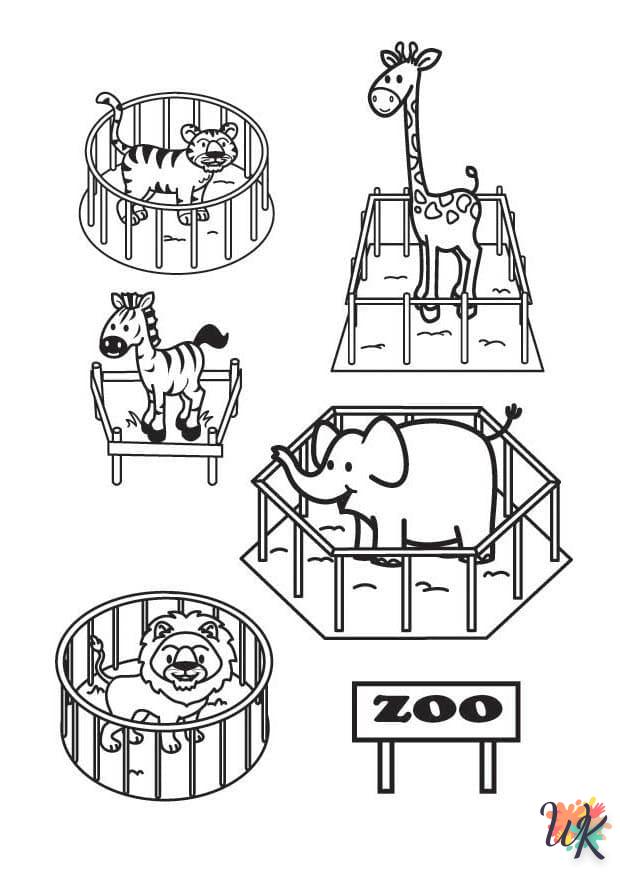 Coloriage Zoo 44