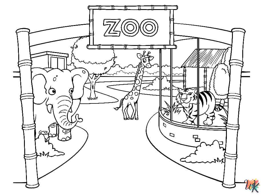 Coloriage Zoo 47