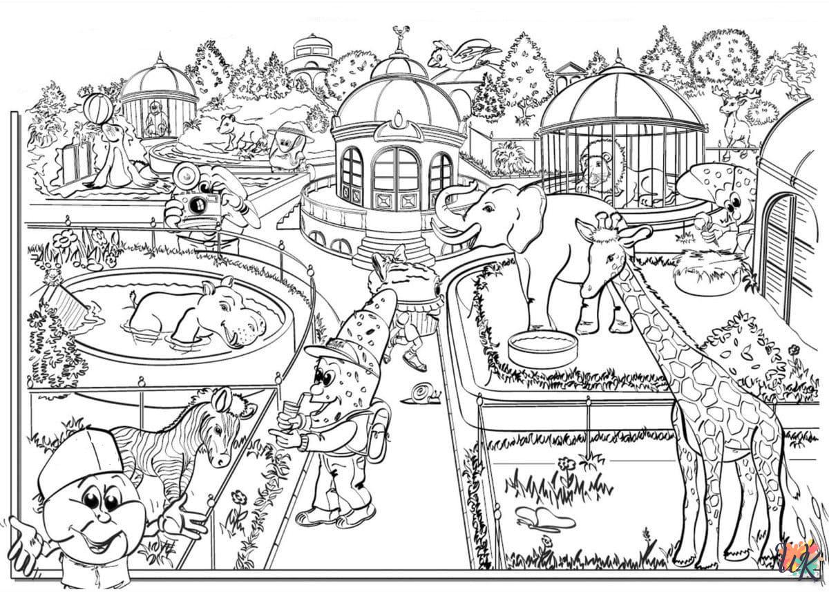 Coloriage Zoo 52