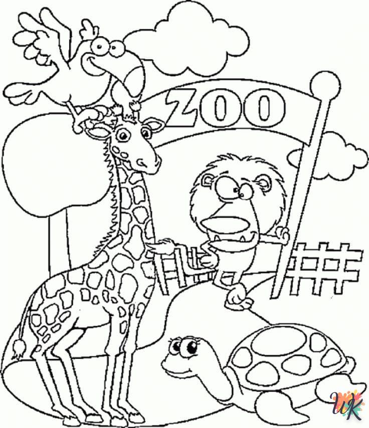 Coloriage Zoo 6