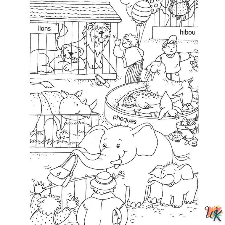 Coloriage Zoo 64