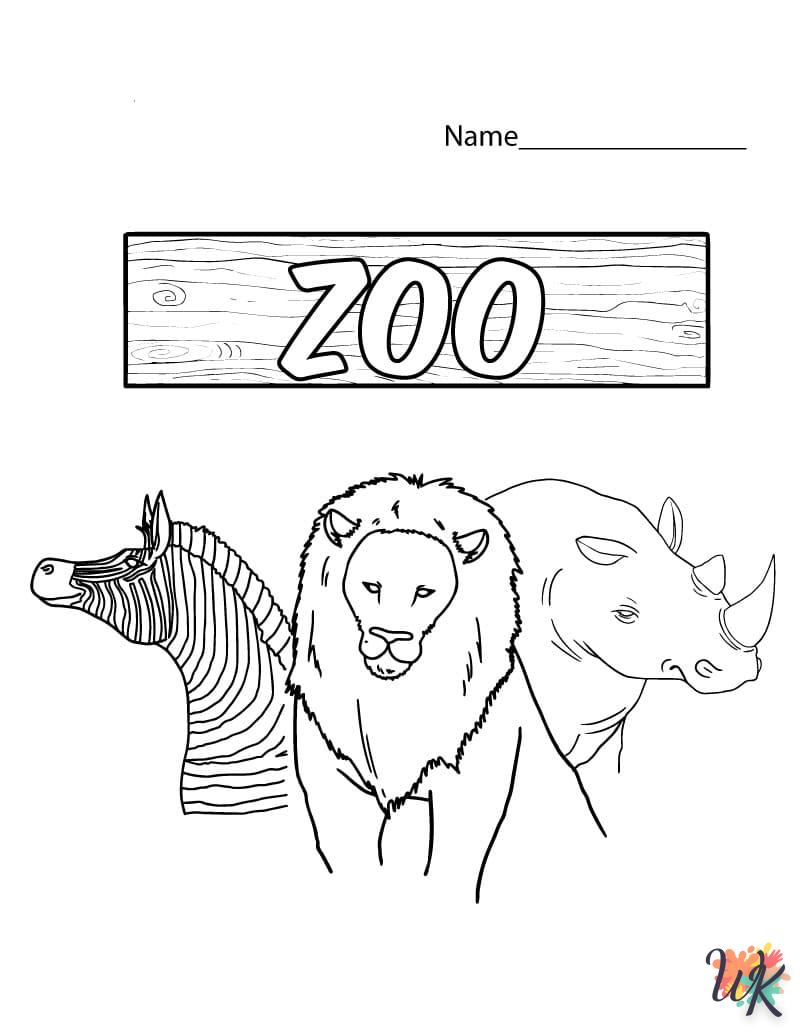 Coloriage Zoo 69