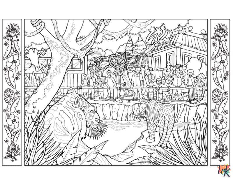 Coloriage Zoo 7
