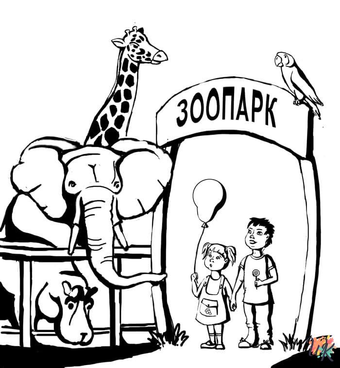 Coloriage Zoo 71