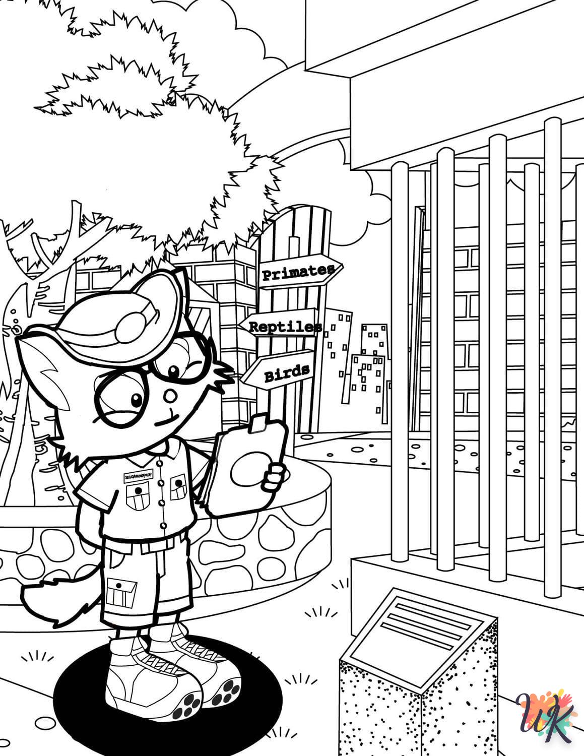 Coloriage Zoo 73