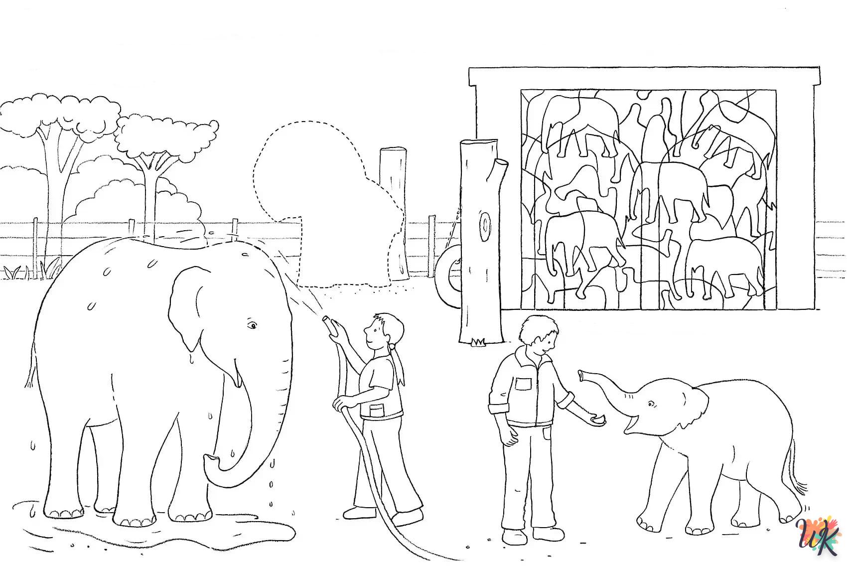 Coloriage Zoo 76