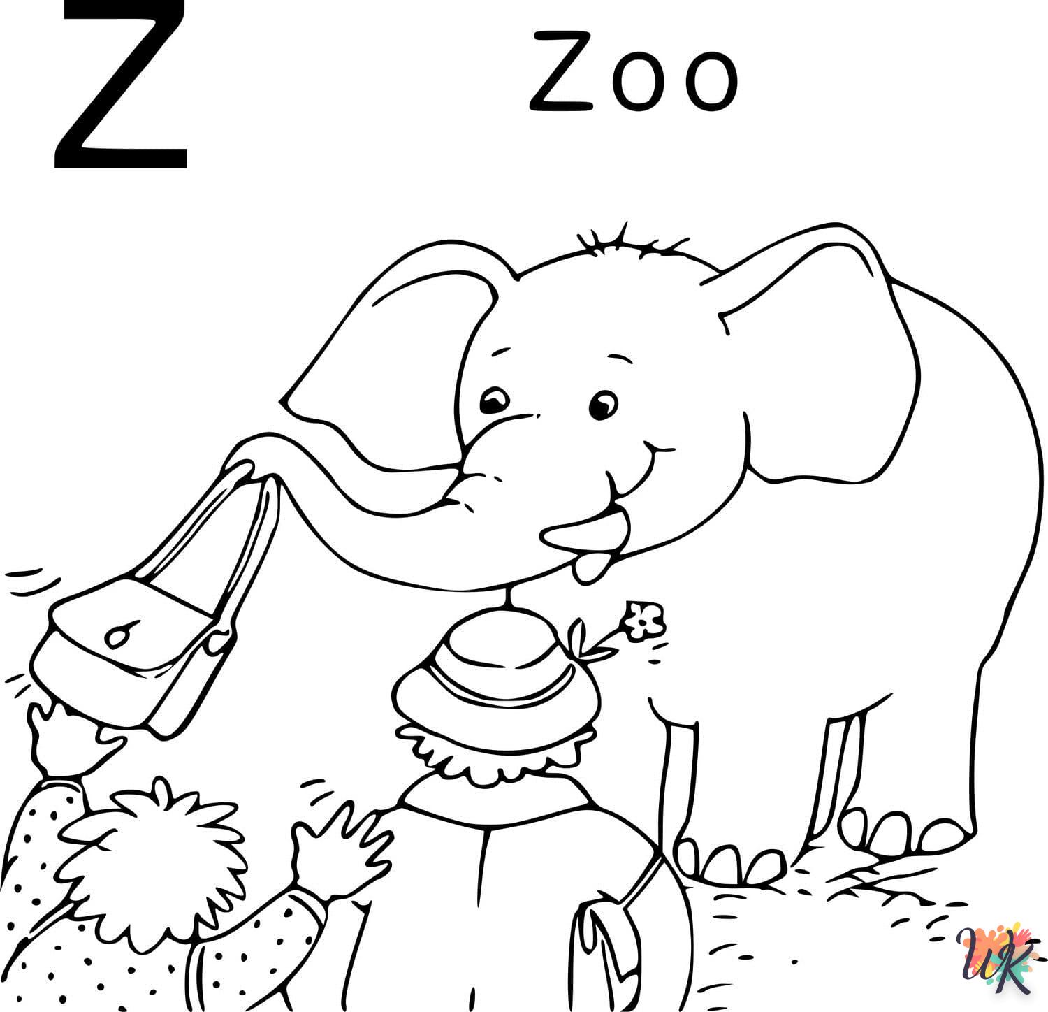 Coloriage Zoo 81