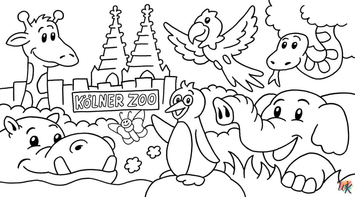 Coloriage Zoo 87