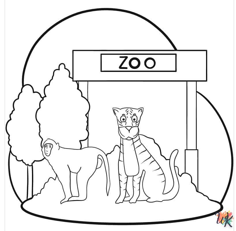 Coloriage Zoo 91