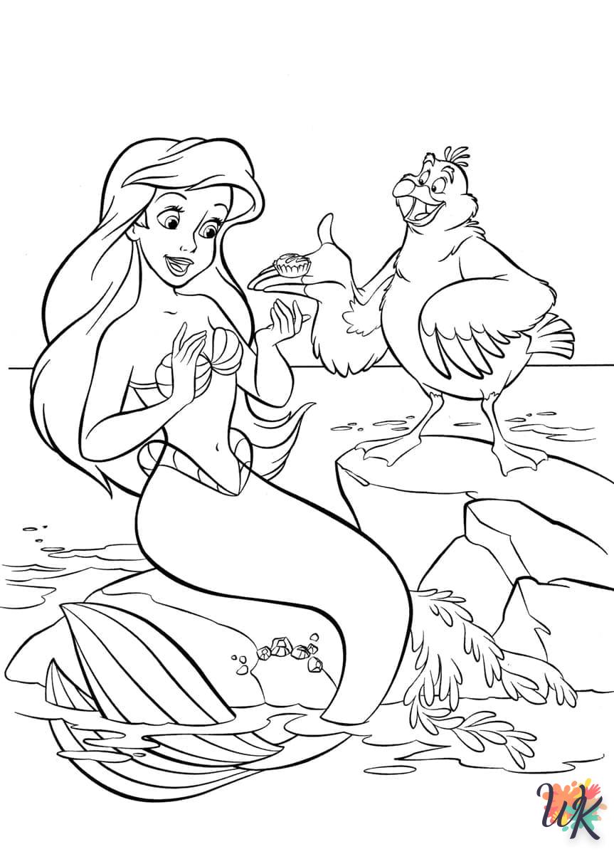 Disney coloring page to print for 4 year olds