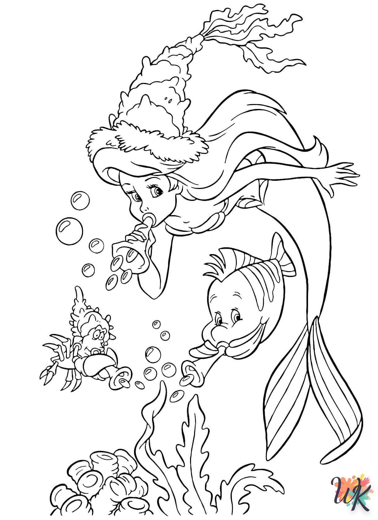 Disney coloring for children aged 5 to print 3