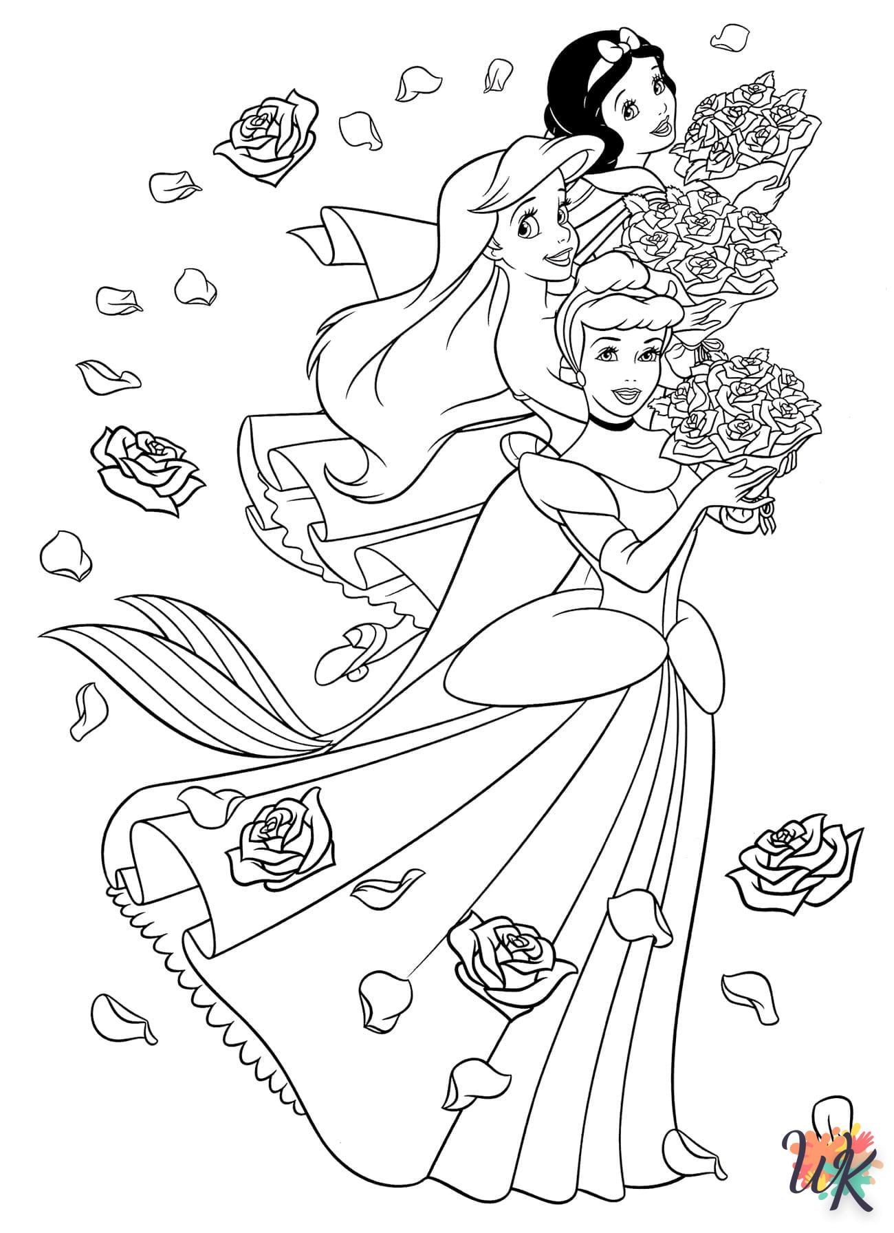 Disney coloring page to print for 10 year olds