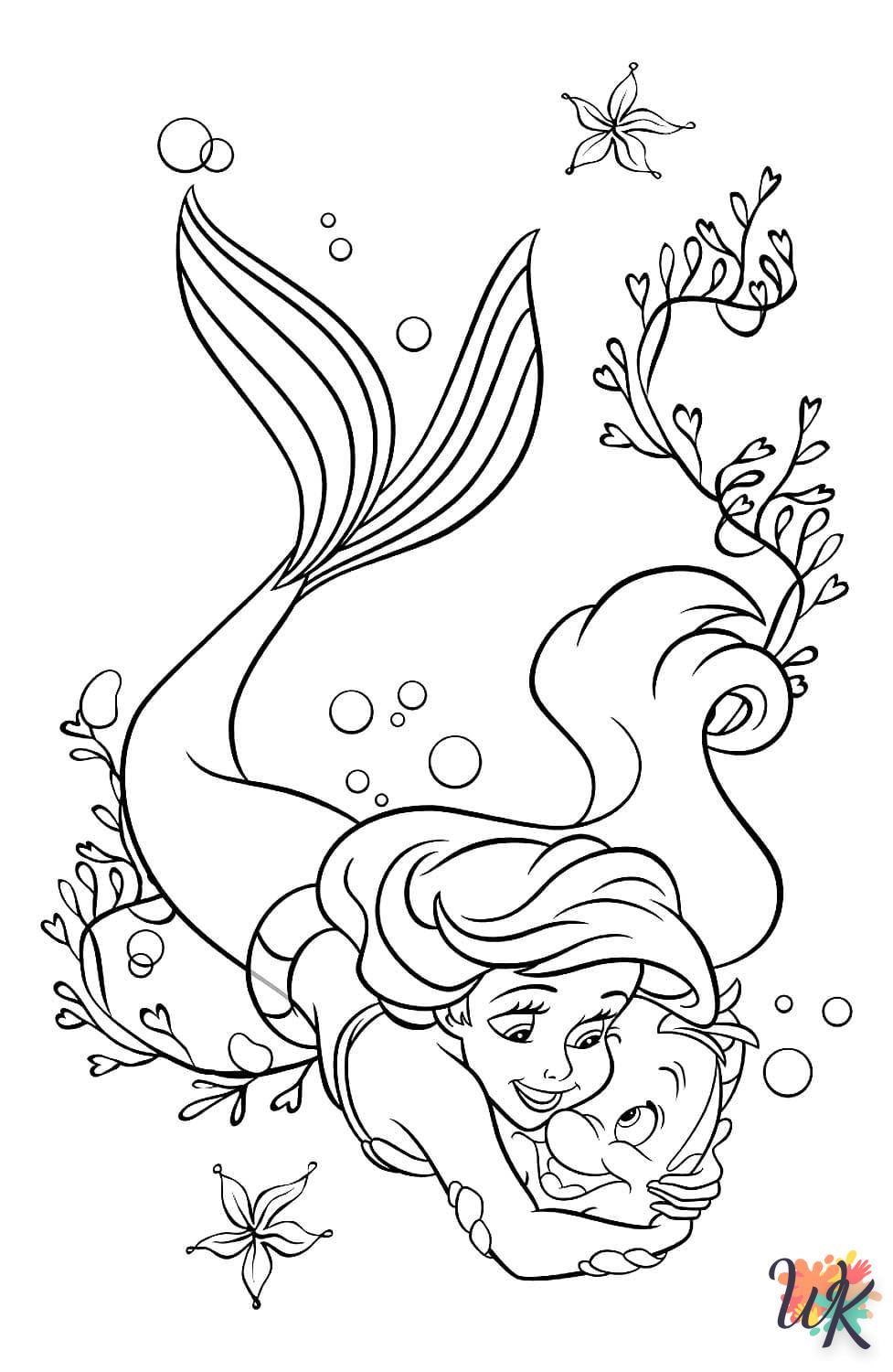 Disney coloring page to print for free pdf 1