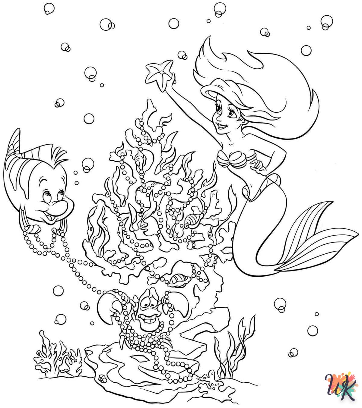 Disney coloring page for children to print 2