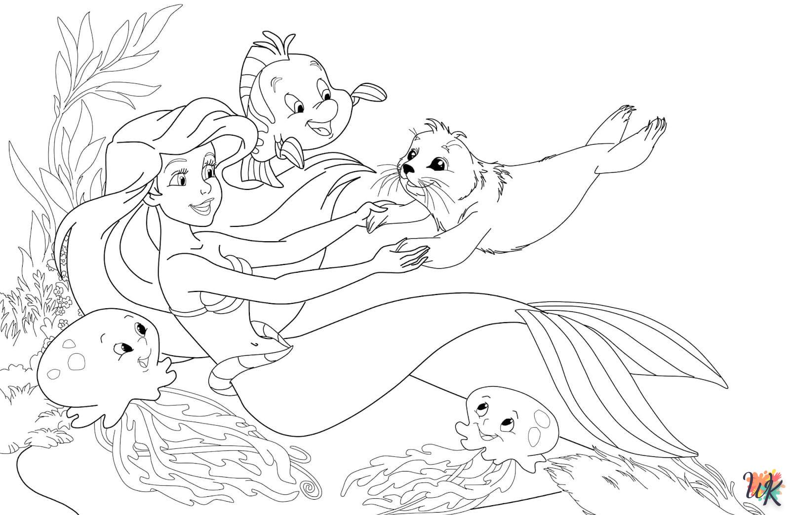 coloriage Disney  a imprimer enfant 5 ans 3
