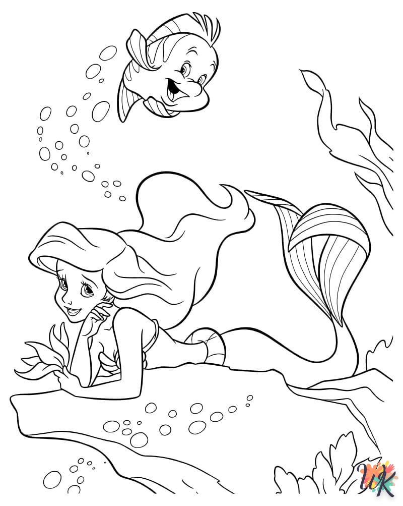 Disney coloring page to print for 8 year olds 2