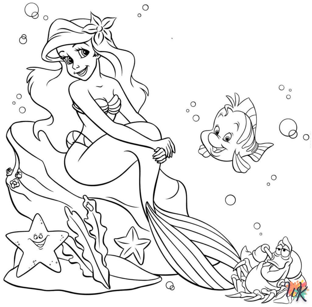 image for Disney child coloring 1