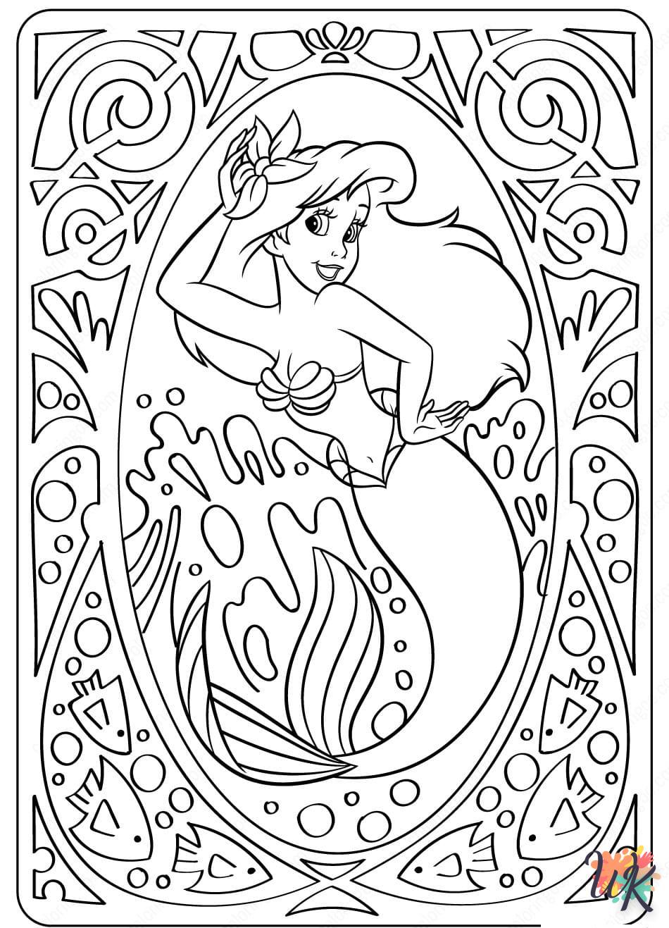 Disney coloring page to print for 4 year olds 1