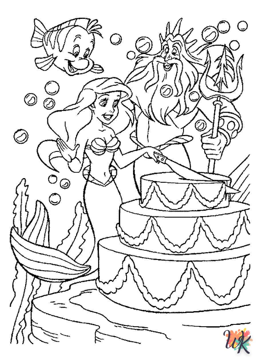 Disney coloring page for children to print 1