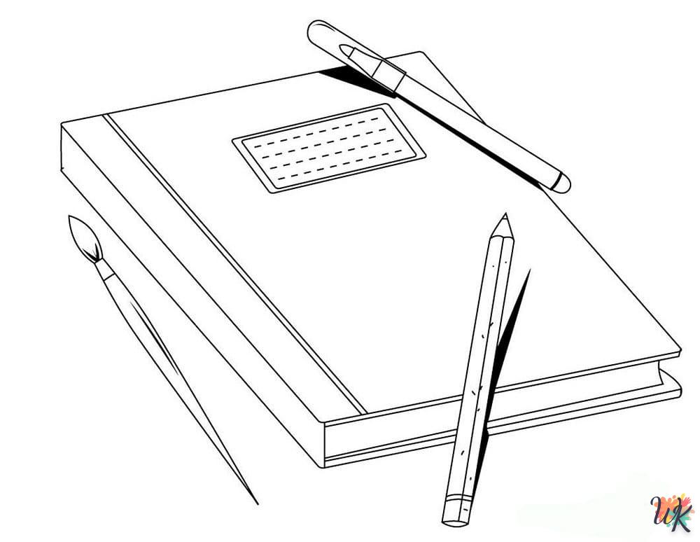 coloriage Rentrée Des Classes  à imprimer pour enfant de 12 ans