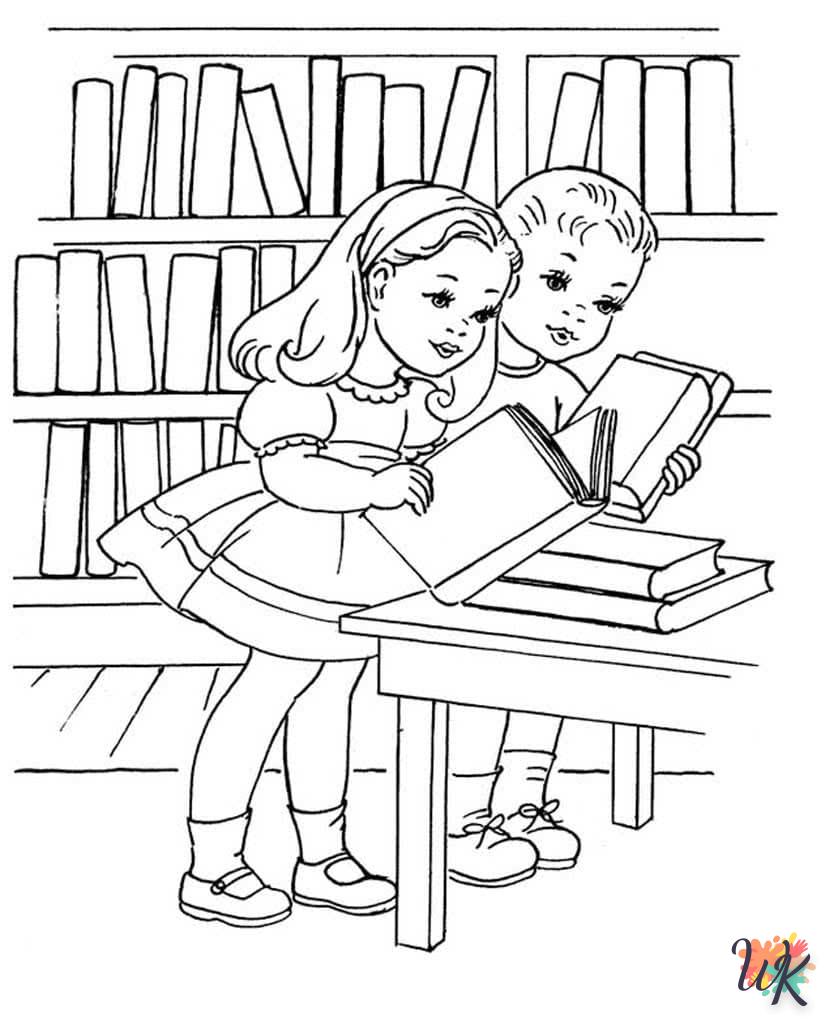 coloriage Rentrée Des Classes  enfant 3 ans a imprimer