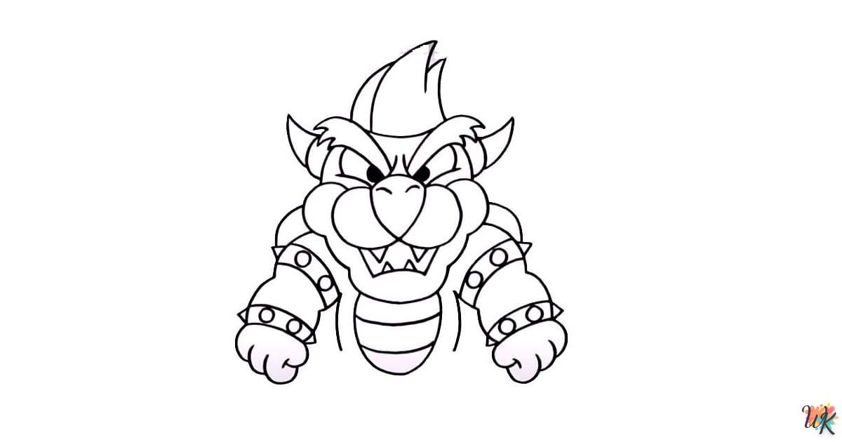 Comment dessiner Bowser – Étape 6