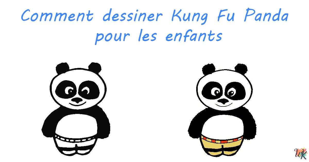 Comment dessiner Kung Fu Panda pour les enfants