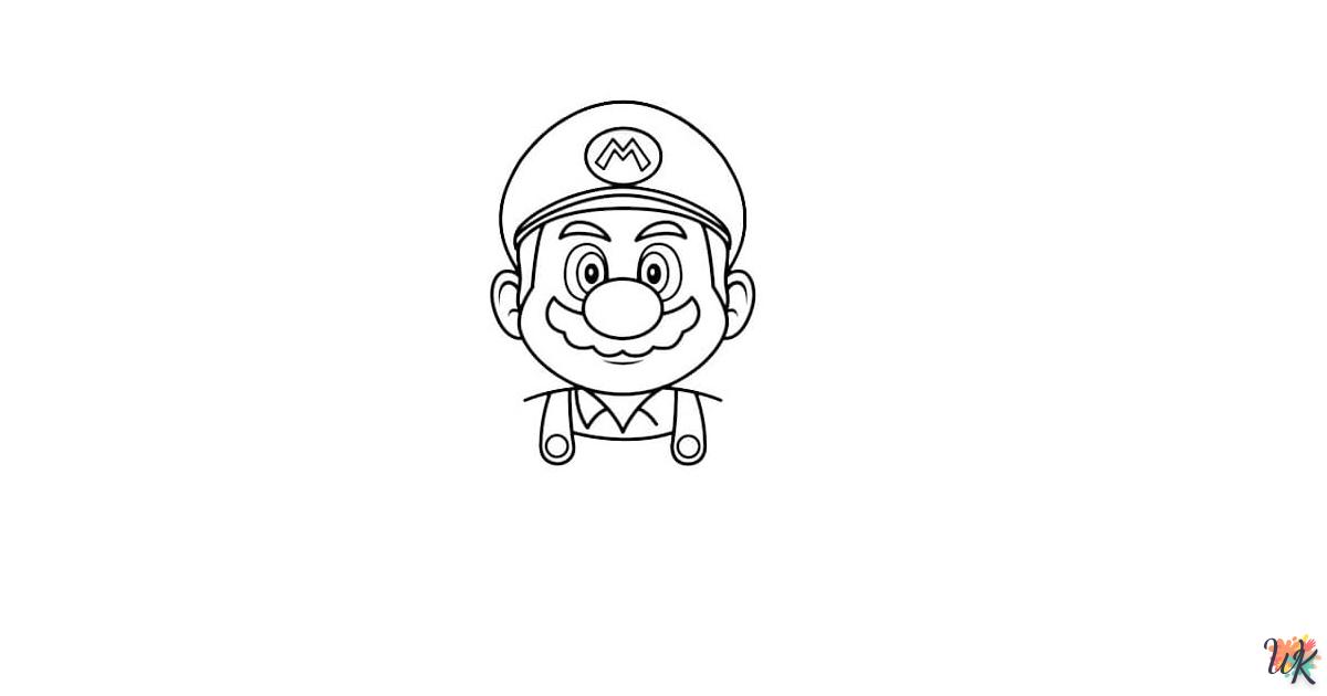 Comment dessiner Mario – Étape 4