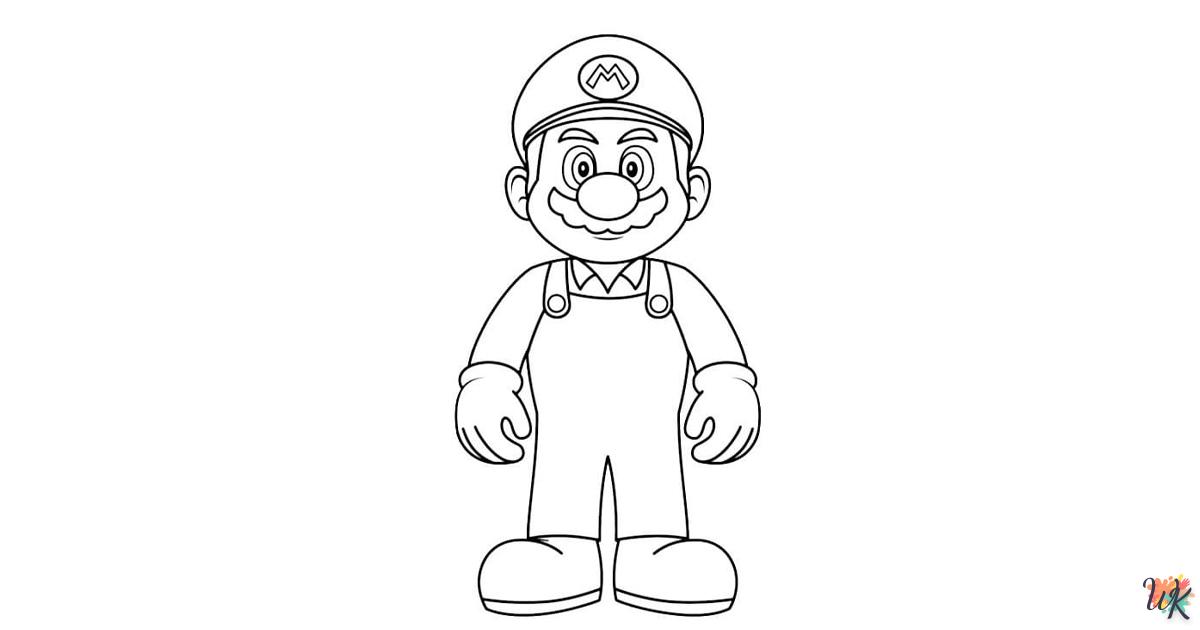Comment dessiner Mario – Étape 6