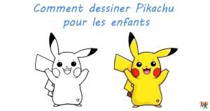 Comment dessiner Pikachu pour les enfants