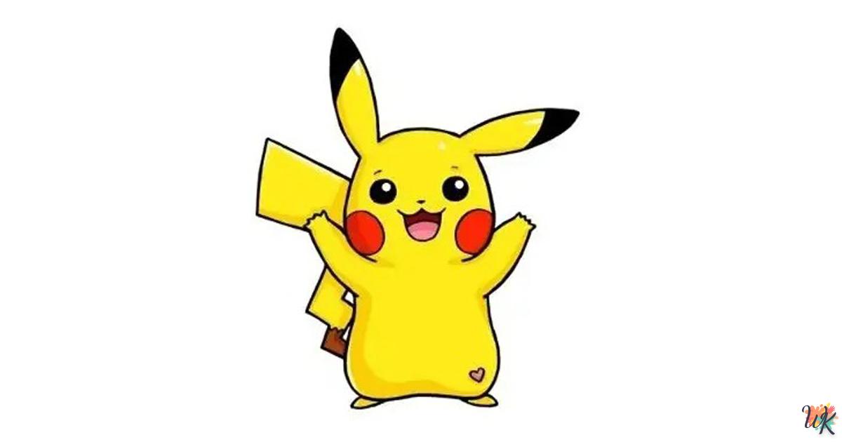 Comment dessiner Pikachu – Étape 6