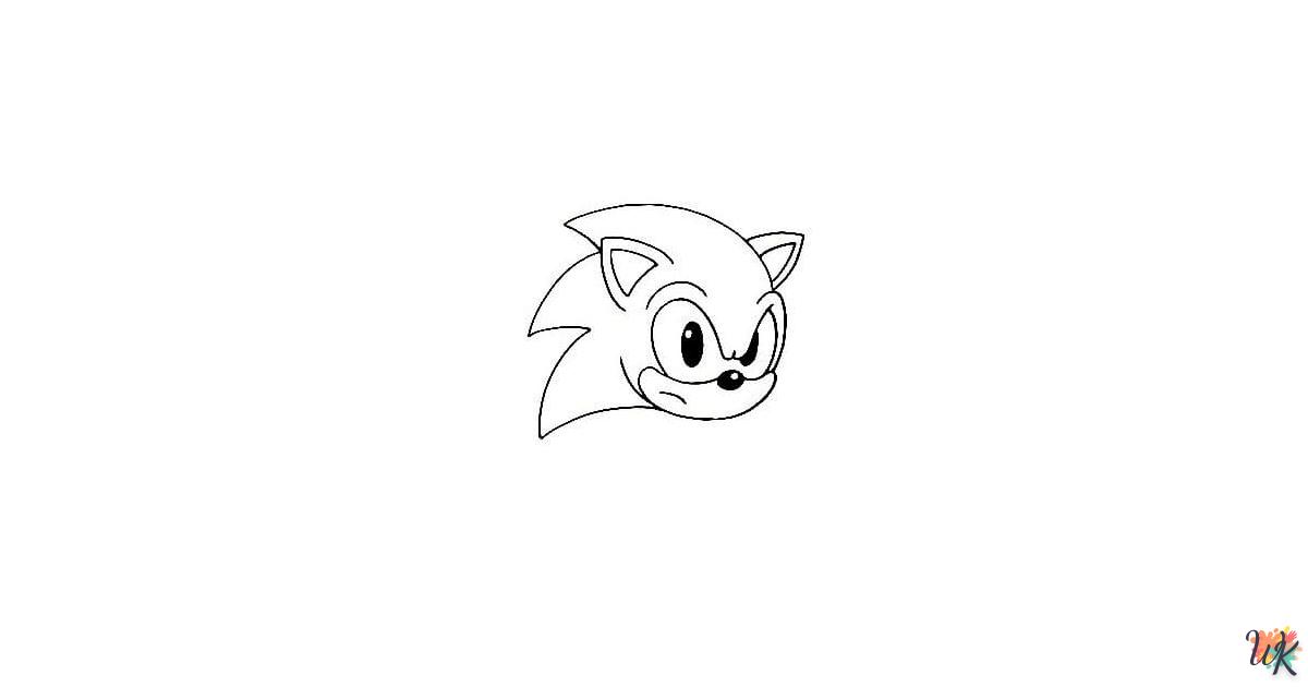 Comment dessiner Sonic – Étape 1