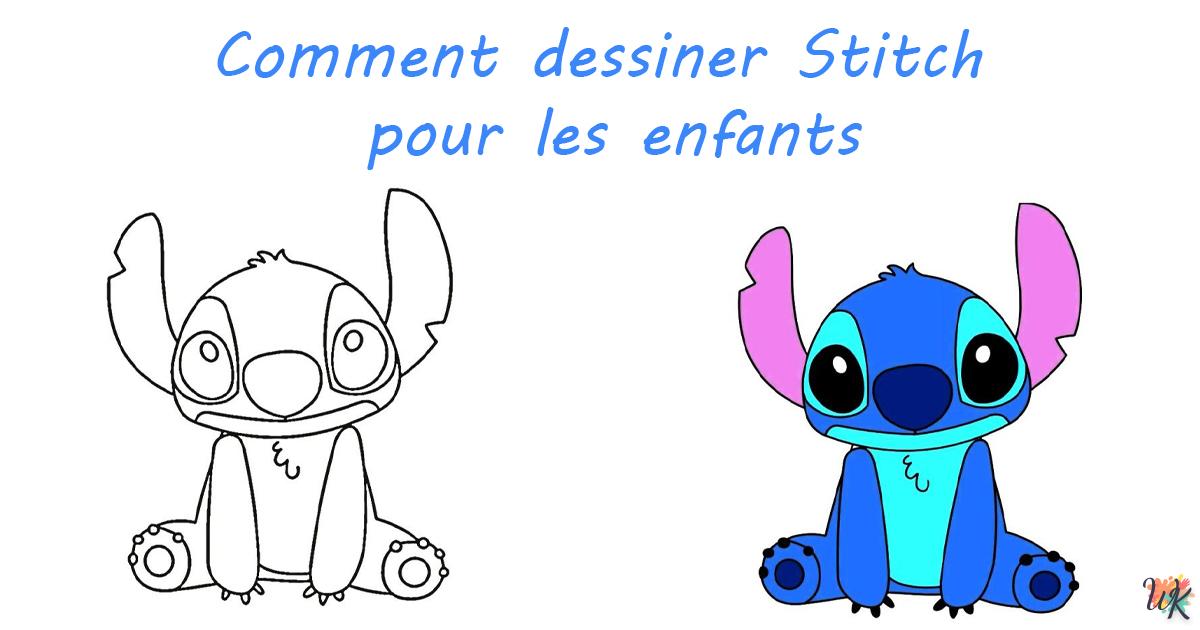 Comment dessiner Stitch pour les enfants