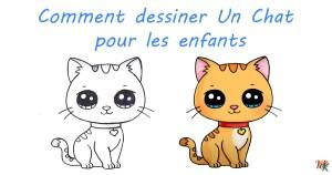 Comment dessiner Un Chat pour les enfants