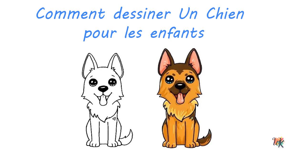 Comment dessiner Un Chien pour les enfants