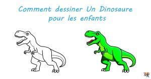 Comment dessiner Un Dinosaure pour les enfants